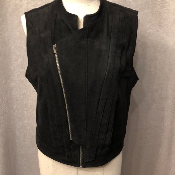 BCBGMAXAZRIA suede vest - Picture 1 of 6